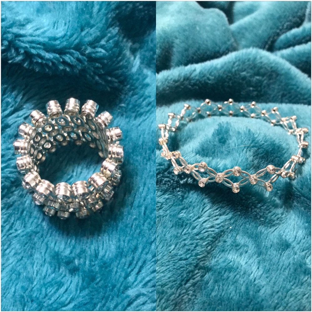 🌺 2 in 1 ring & bracelet